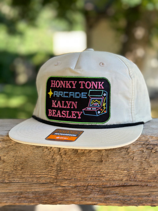 White Richardson Neon Honky Tonk